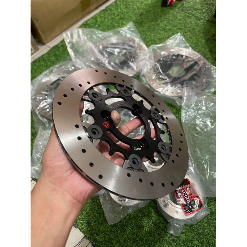 Ventilated disk bremboo premium Copy 220mm (free adoptor) | Shopee ...