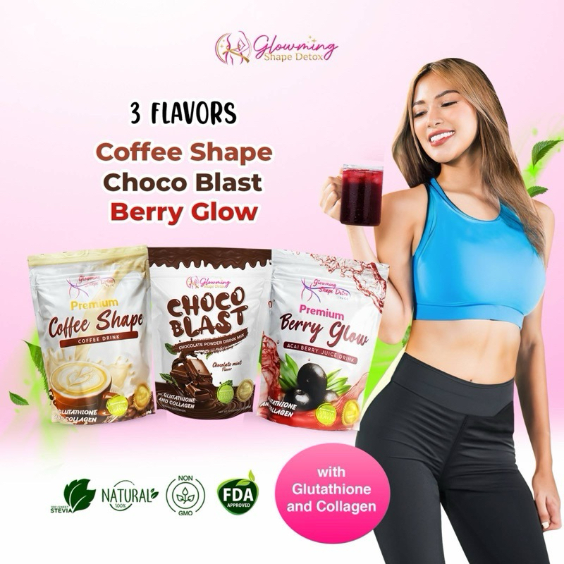 Glowming Detox by CC Coffee Shape Berry Glow LOWEST PRICE | Shopee ...