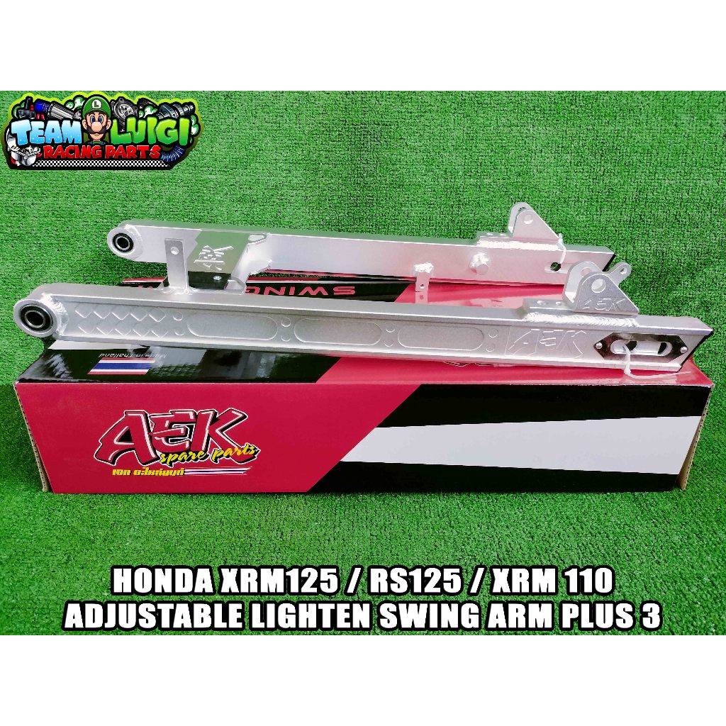 AEK HONDA XRM 125 / RS 125 / XRM 110 ADJUSTABLE LIGHTEN SWING ARM PLUS 3 Shopee Philippines