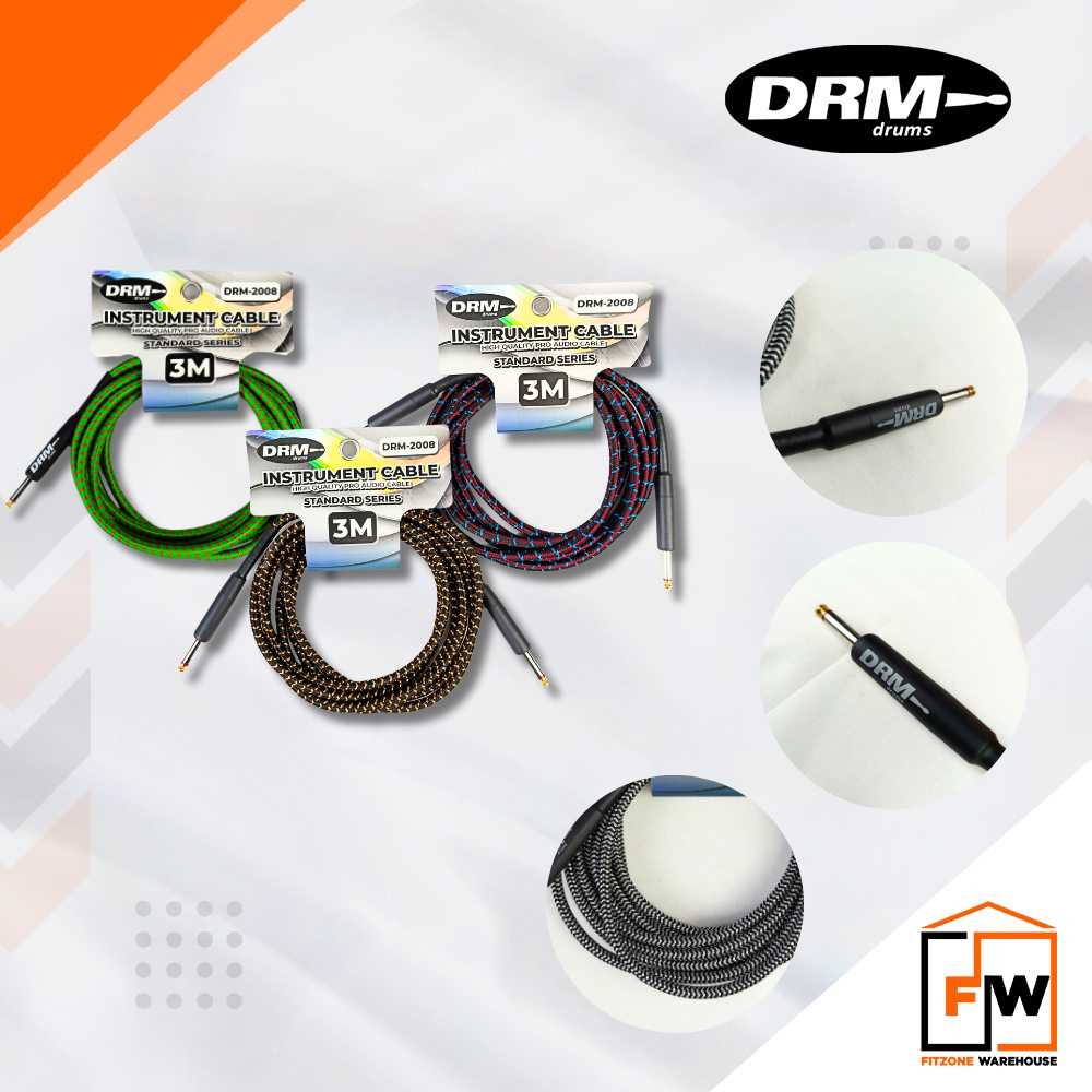 DRM Instrument Cable Standard Series 3M | Shopee Philippines