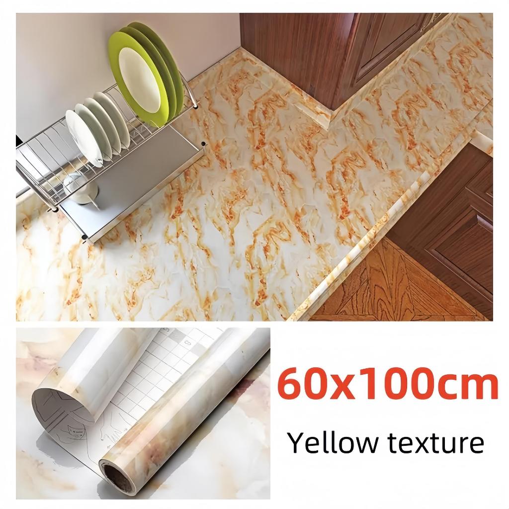 PVC heatproof Kitchen Wallpaper 3D Backsplash Subway Tiles Sticker