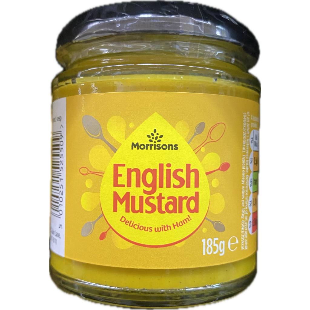 Morrisons English Mustard 185g Shopee Philippines