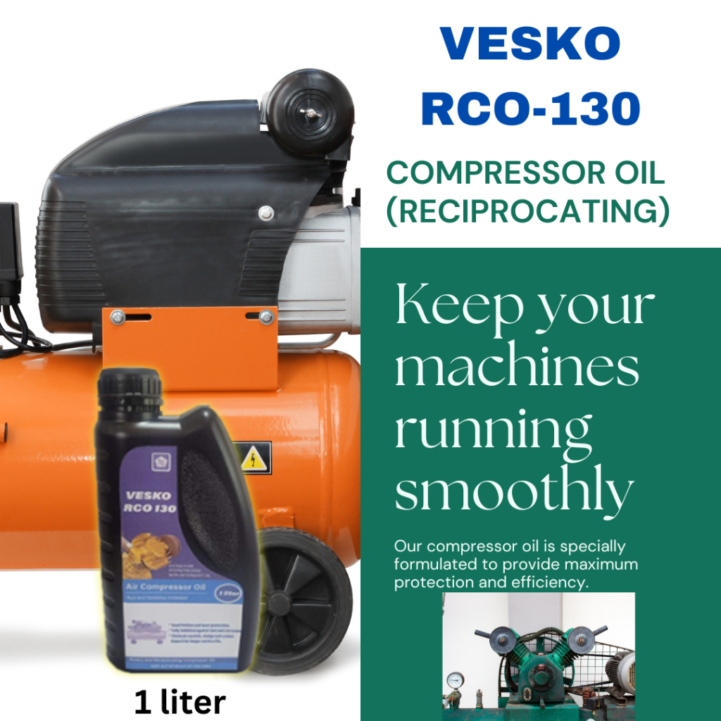 Air Compressor Oil (NonDetergent, Reciprocating/Piston) 1 liter