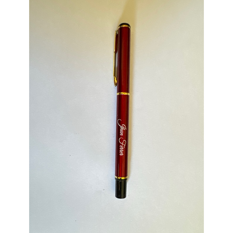 Personalized Formal Classy Metal Sign Pen ALL BLACK INK w/ Laser Name ...