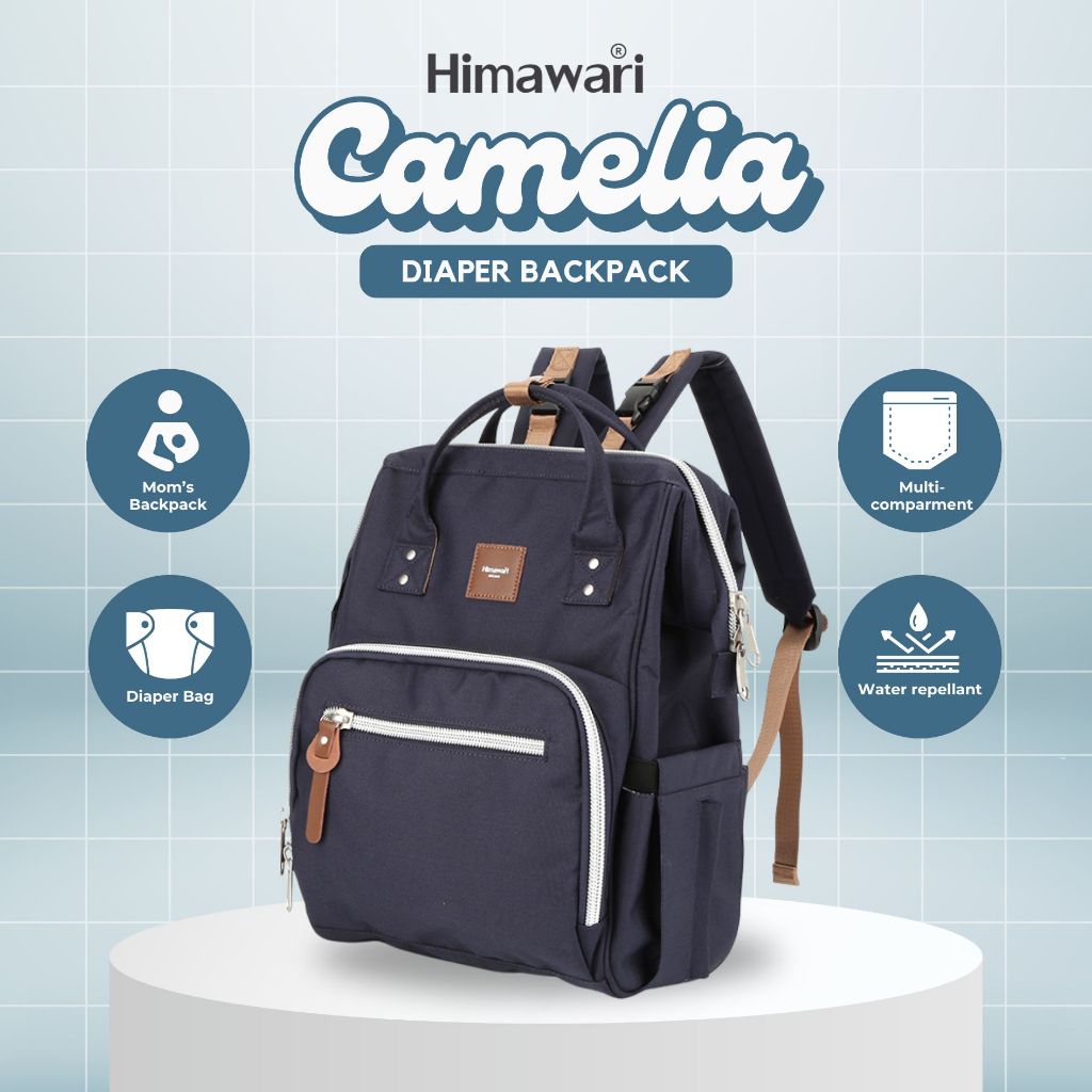 Himawari Camelia Diaper Baby Backpack for Mom's Backpack (121302