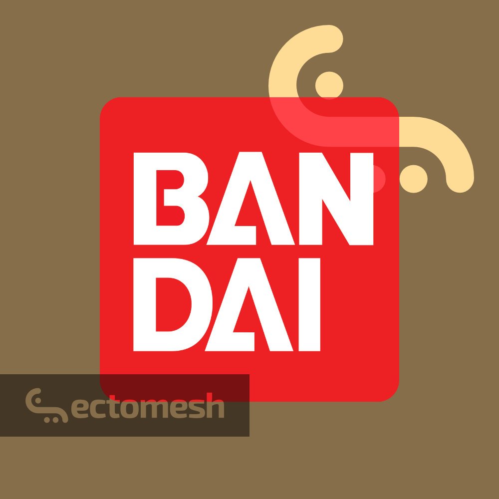 Bandai Logo - Waterproof Vinyl Stickers by EctoMesh | Shopee Philippines