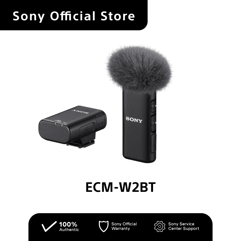 Sony ECM-W2BT Wireless Microphone | Shopee Philippines