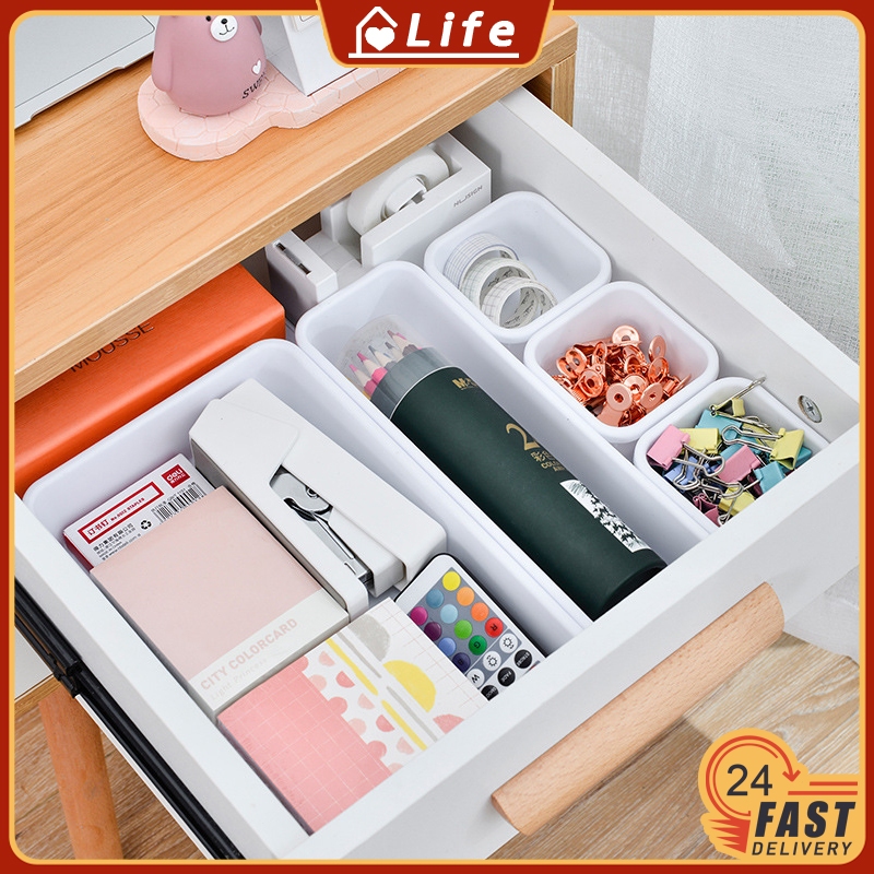 8 Pieces/Set of Miscellaneous Drawers Storage Boxes Home Kitchen and ...