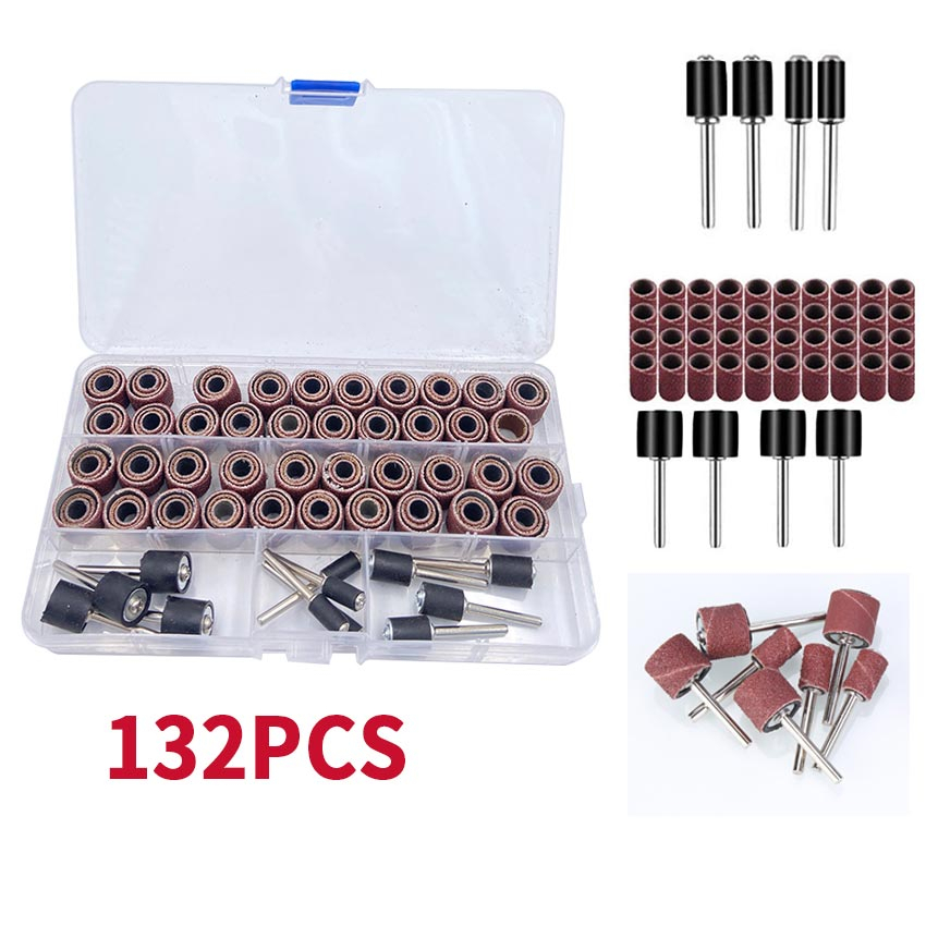 Set Levigatore A Tamburo 20 Pezzi - Per Trapani E Utensili Rotativi, Ideale Per Fai Da Te E Falegnameria - Foto 3