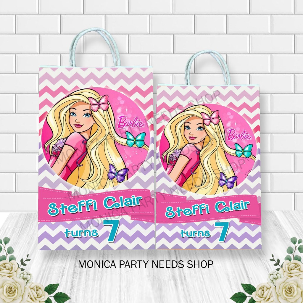 Barbie d15 customized lootbags Shopee Philippines