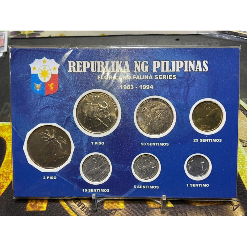 Flora And Fauna Series Coin Set Shopee Philippines