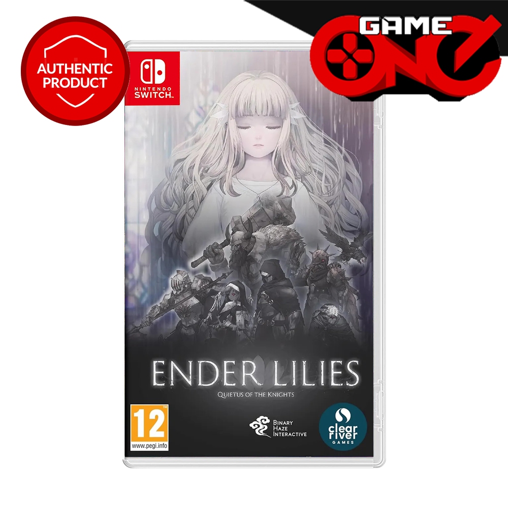 Ender Lilies : Quietus Of The Knights Pour Nintendo Switch - Version Japonaise Neuve, Langues FR/EN/ES Incluses