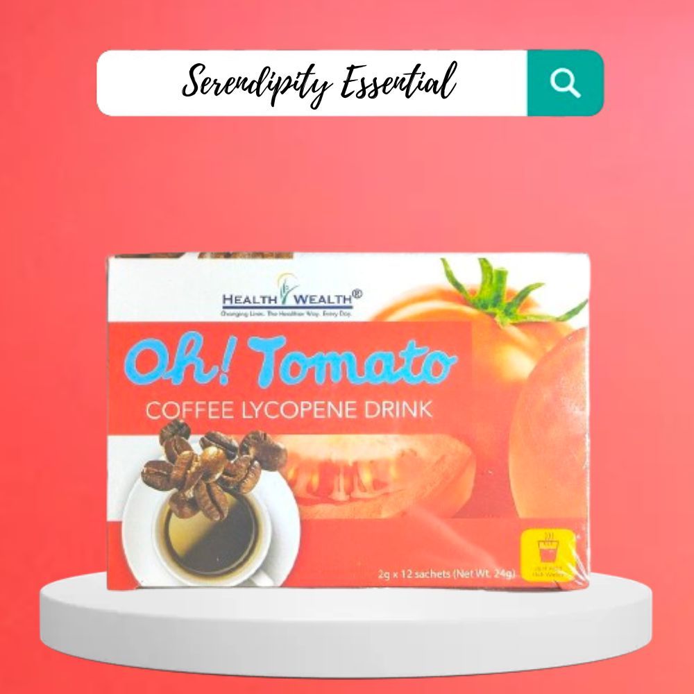 Oh! Tomato Coffee Lycopene Drink by Health Wealth (12 sachets per box) Shopee Philippines