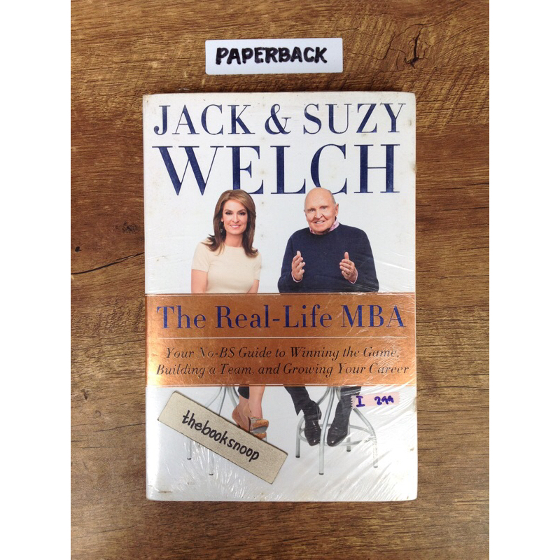 2896 The Real-Life MBA Jack Welch learning business management ...