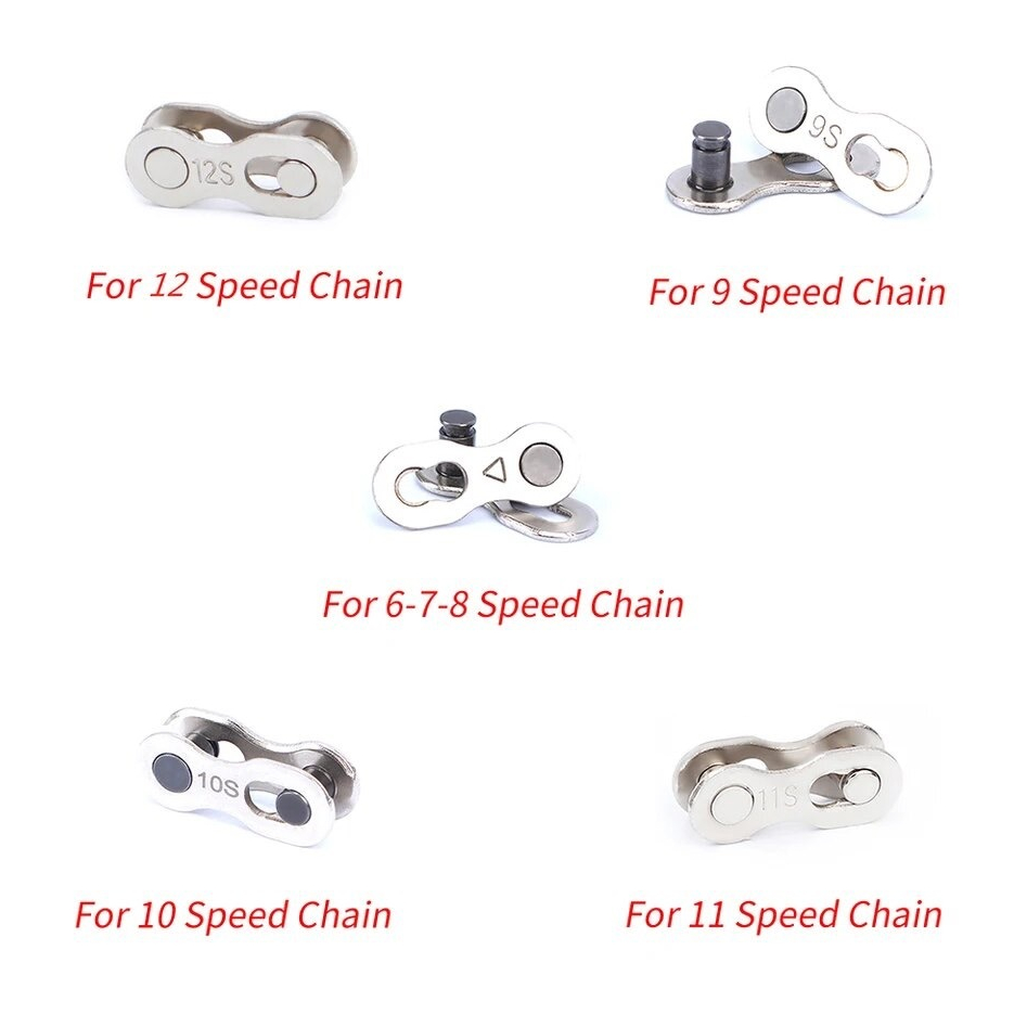 【PH DELIVERY】Bicycle Missing Link Connector Lock Set Power Chain Quick ...