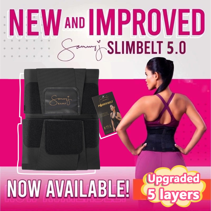 Genuine Sammy J Slim Belt Original 5.0 Waist Trainer Body Shaper Sammy ...