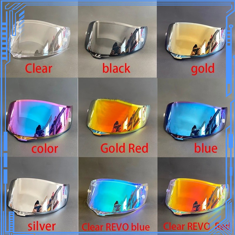 RYZEN ZX700 Lens Visor Fit PLAIN Full Face Dual HelmetsSEC Visor Lens ...