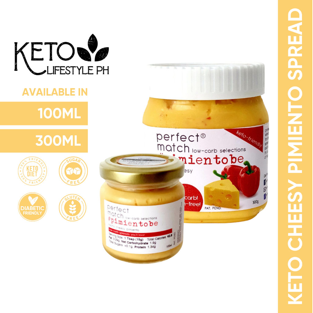 Keto Cheese Pimiento Spread (Sugarfree/Diabetic Friendly) Shopee