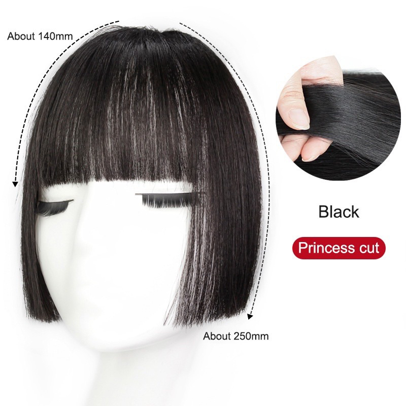 Clip in bangs korean best sale