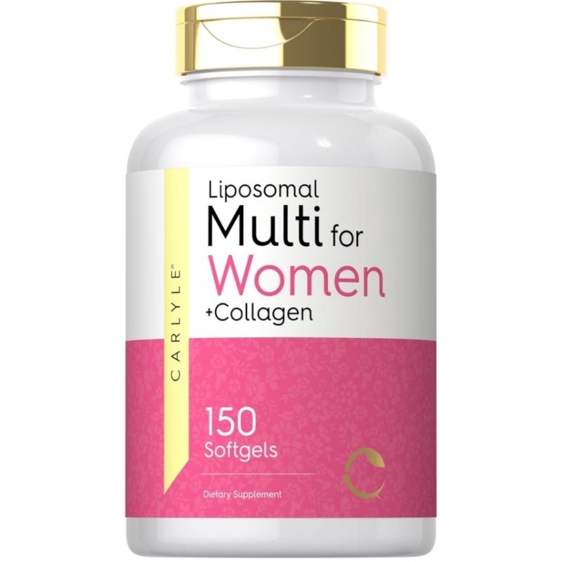 Carlyle Multivitamin for Women 150 Softgels Liposomal Vitamin with