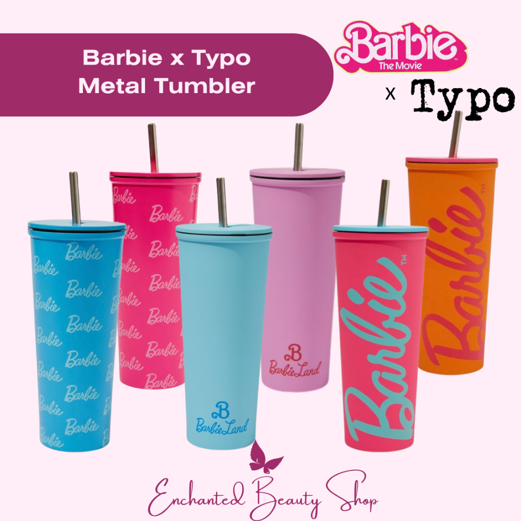 Barbie x Typo Insulated Tumbler Metal Smoothie Cup | Shopee Philippines