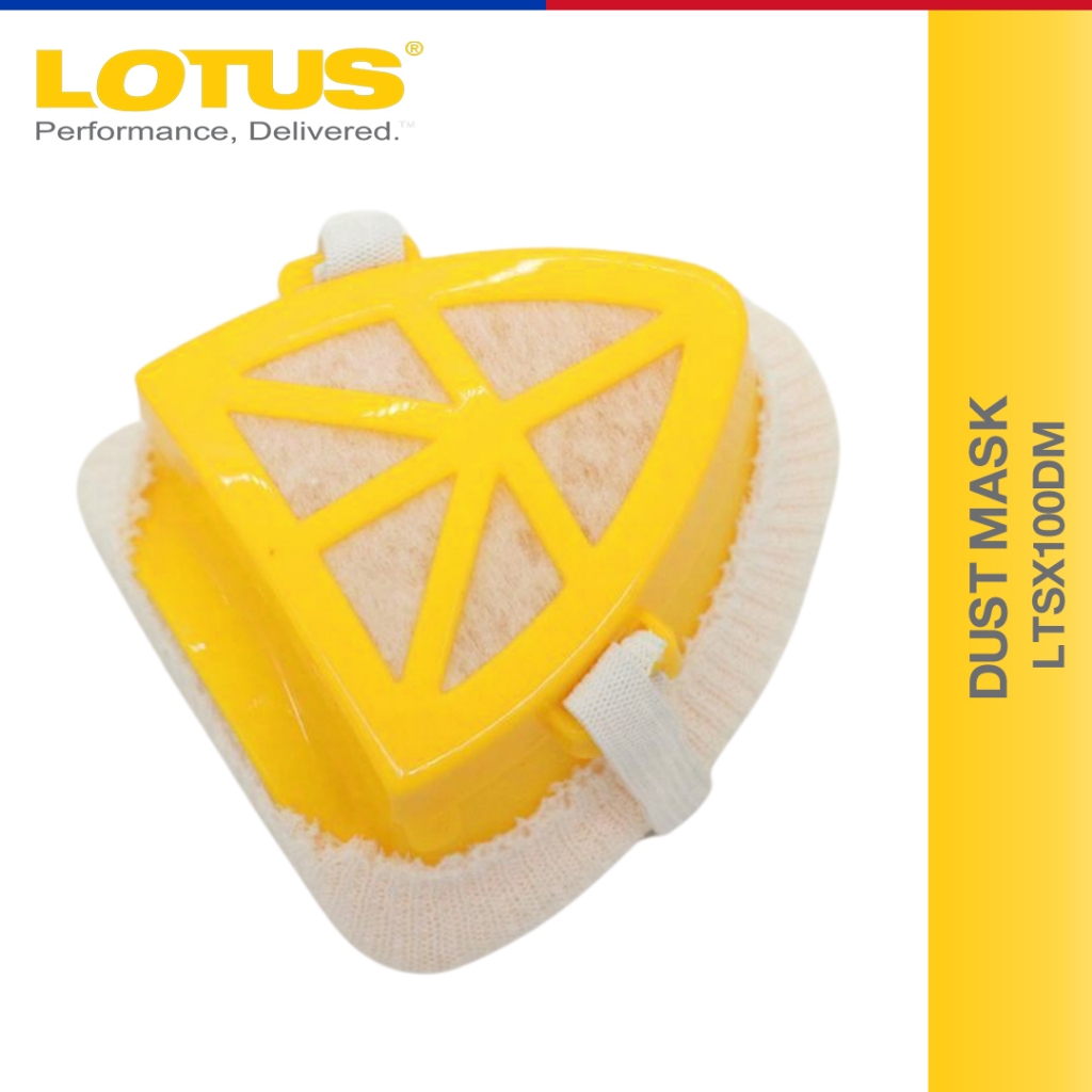 Lotus Dust Mask LTSX100DM | Respirator Cartridge LTSX100RC | Shopee ...
