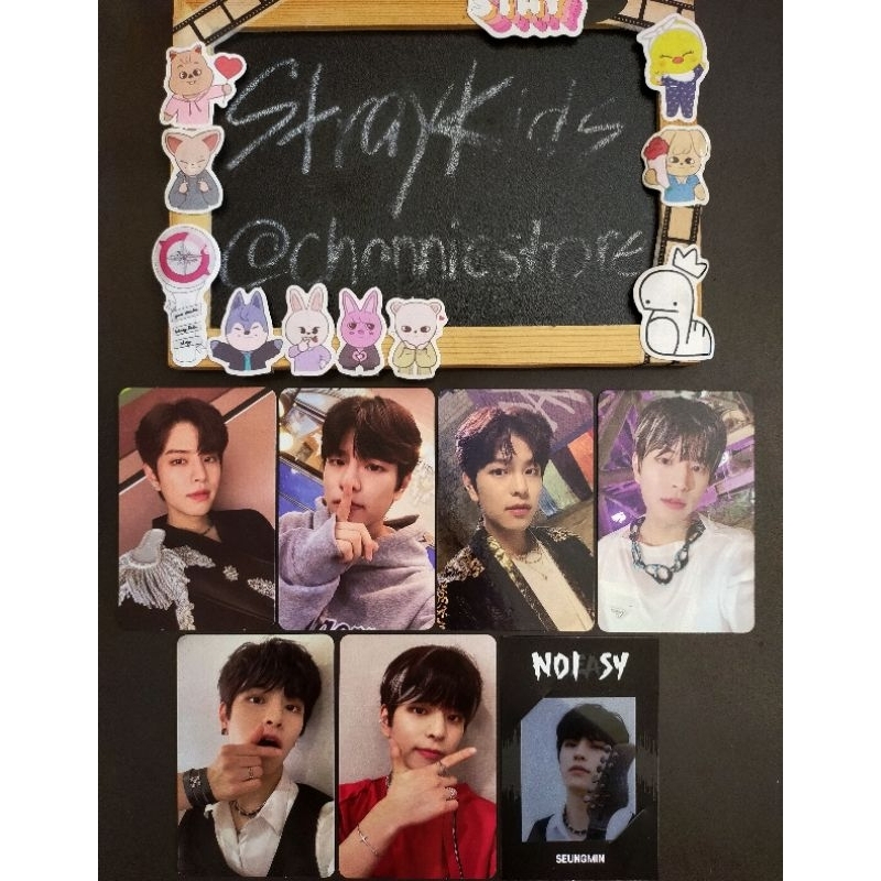 [ON HAND] OFFICIAL Stray Kids NoEasy Seungmin Jewel Case PC SET