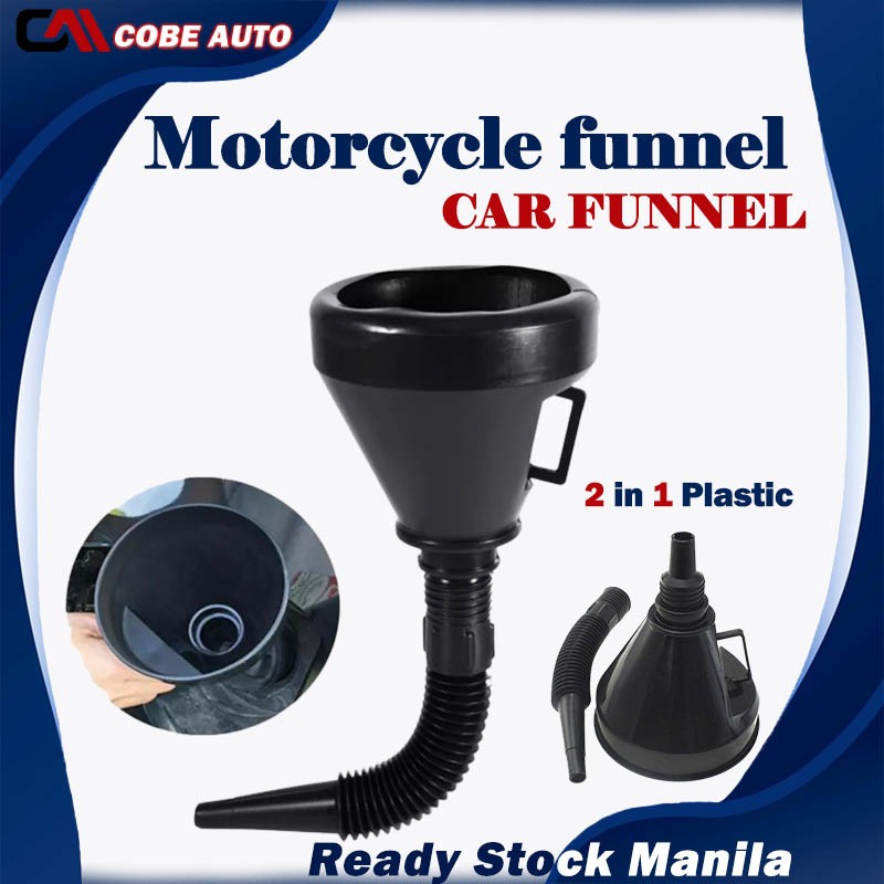 Funnel For Change Oil Tools With Filter For Car Motorcycle Refueling ...