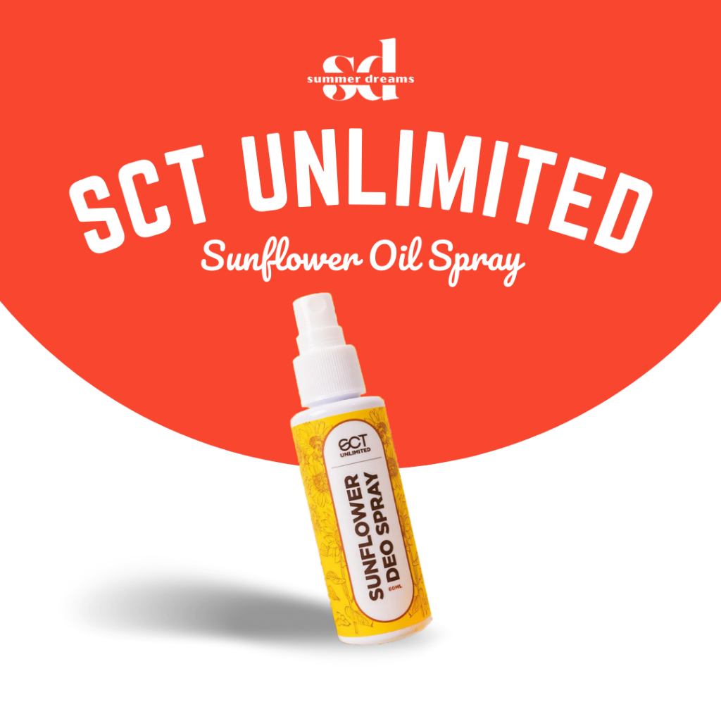 SCT UNLIMITED Sunflower Deo Spray For Underarm 60ML | Shopee Philippines