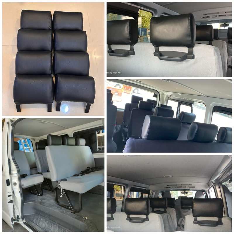 Toyota Hiace Commuter Decontent 2005 2024 Headrest 7pcs Shopee