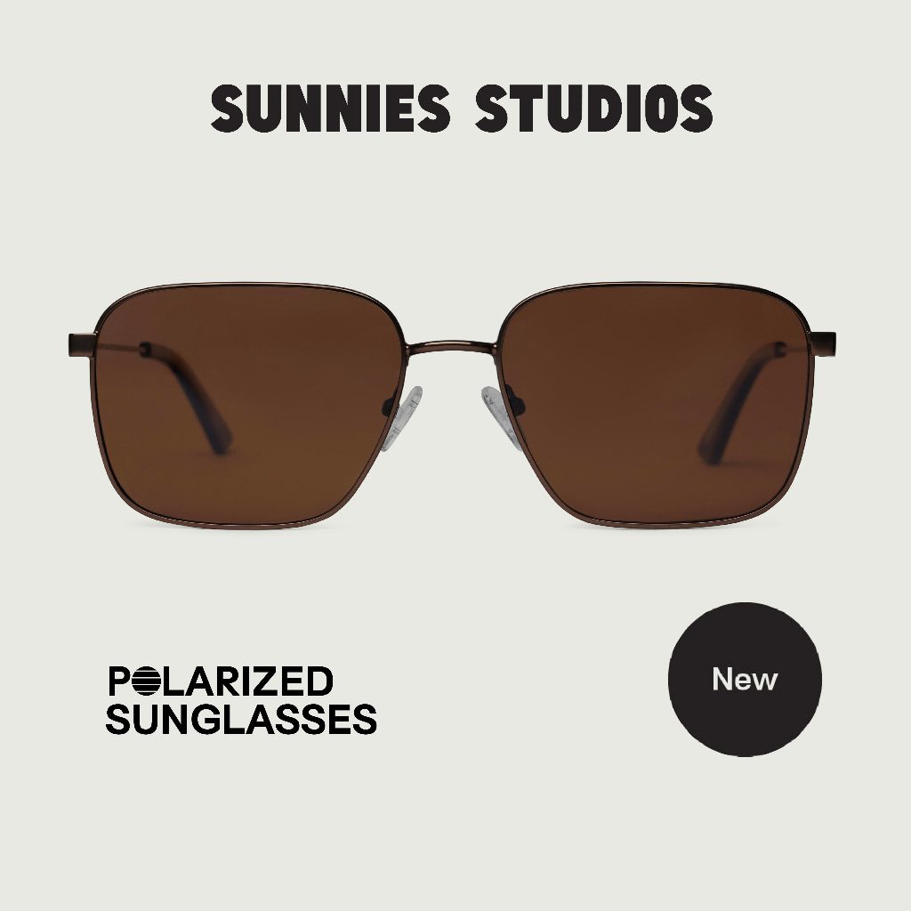 Sunnies Studios Ford Square Polarized Fashion Sunglasses for Men and Women Shopee Philippines