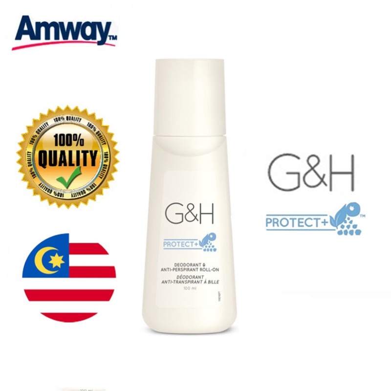 100% Amway Deodorant G&H Protect ANTIPERSPIRANT Deodorant Roll-On ...