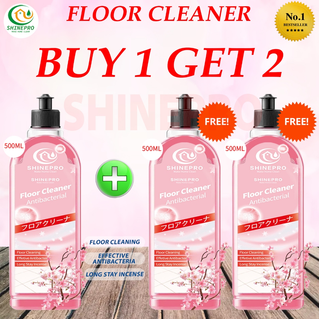 Buy 1 get 2 BIGSALE Shinepro Floor Cleaner 500ml 100% Effective ...