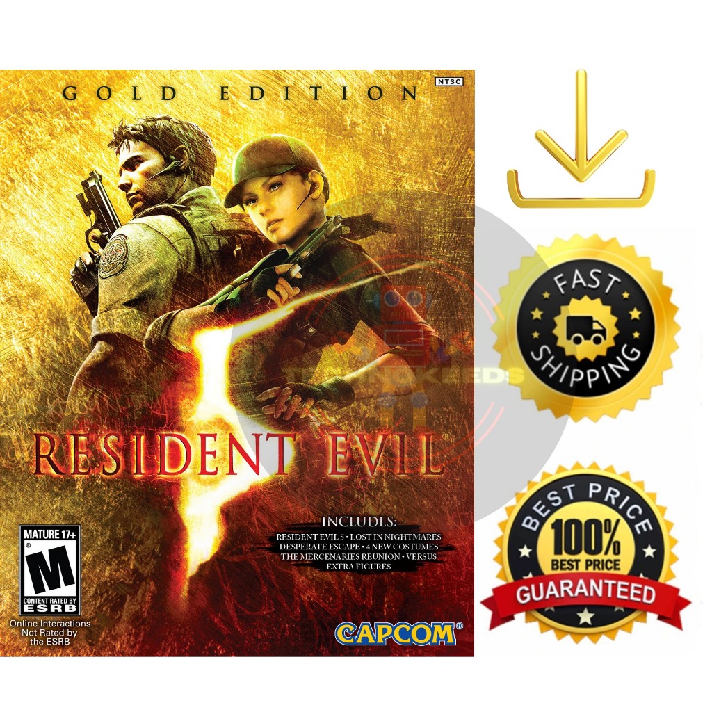 Resident Evil 5 Gold Edition PC Game | Shopee Philippines