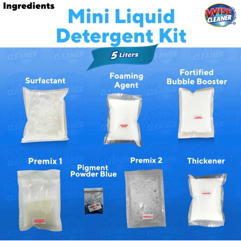 MINI LIQUID DETERGENT KIT | Shopee Philippines