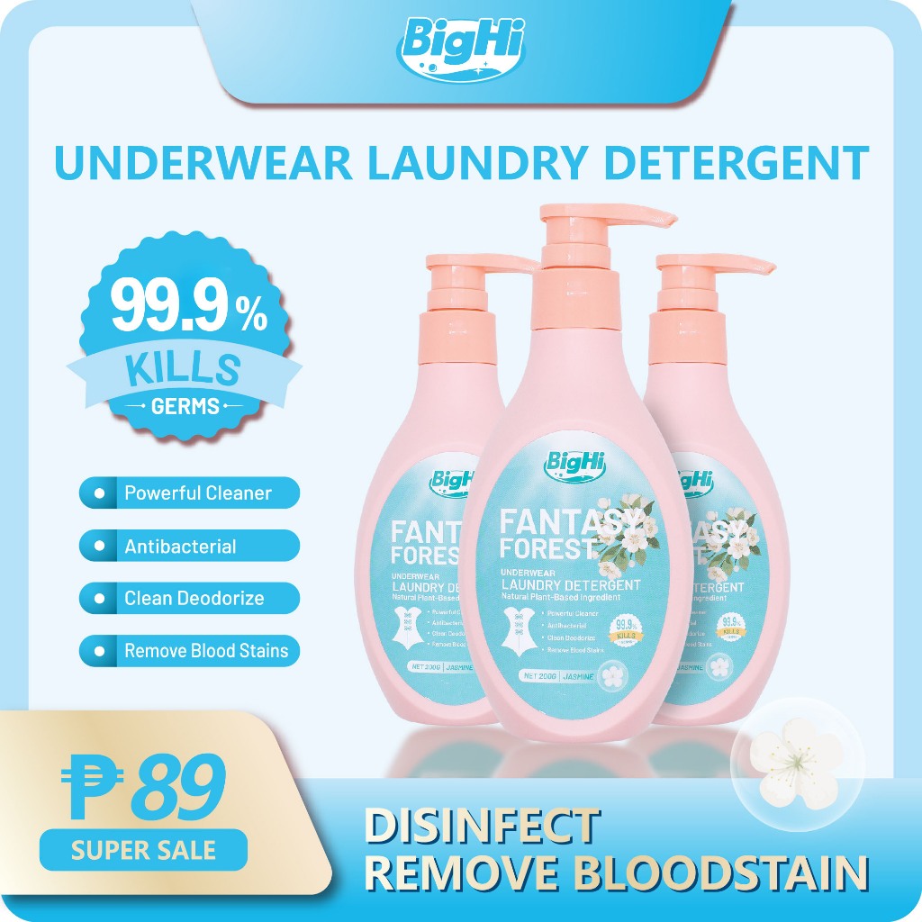 underwear laundry detergent bighi 200g liquid washing Undergarments