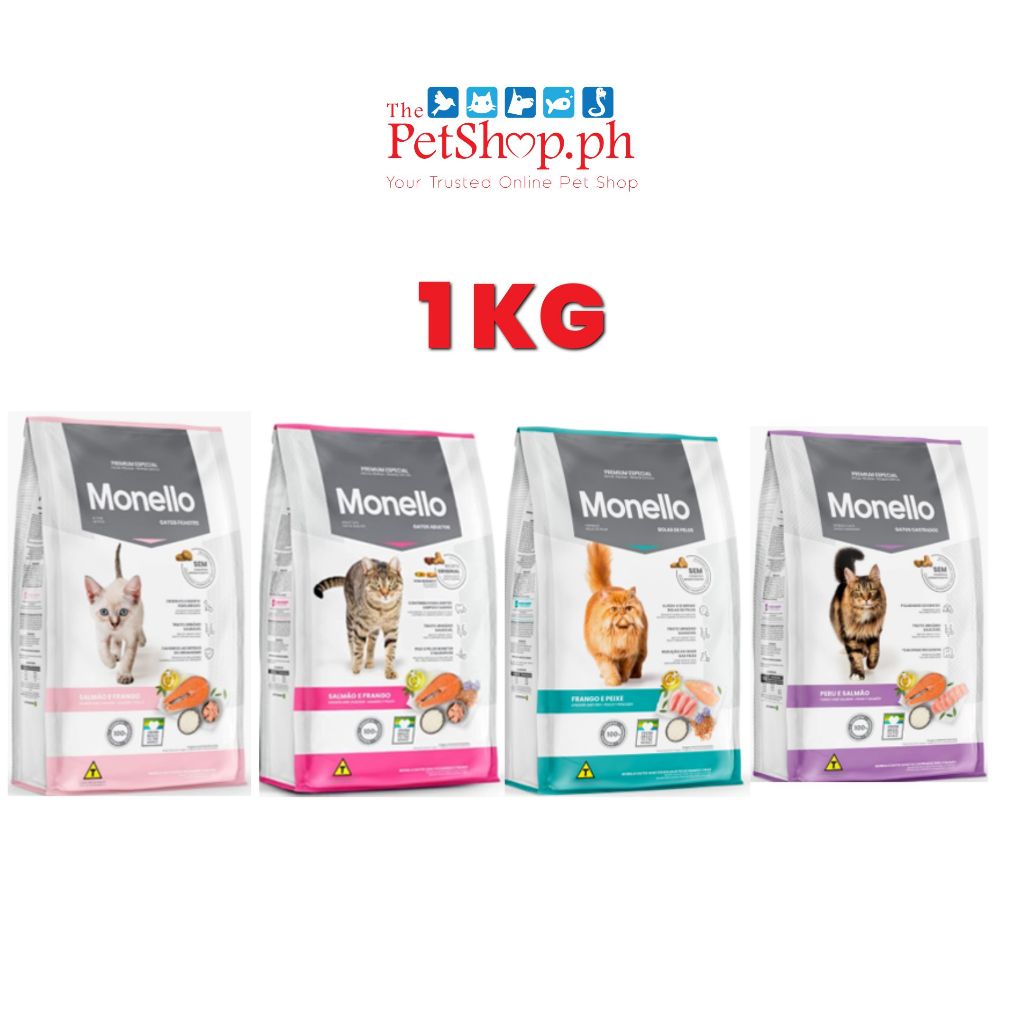 Monello Cat and Kitten Dry Food 1kg Shopee Philippines