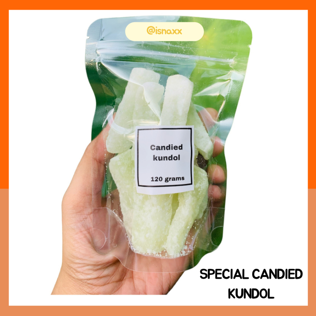 Special candied kundol kondol cundol (white melon gourd) 120g | Shopee ...