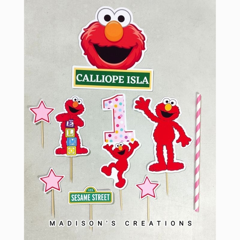 Elmo Cake Topper