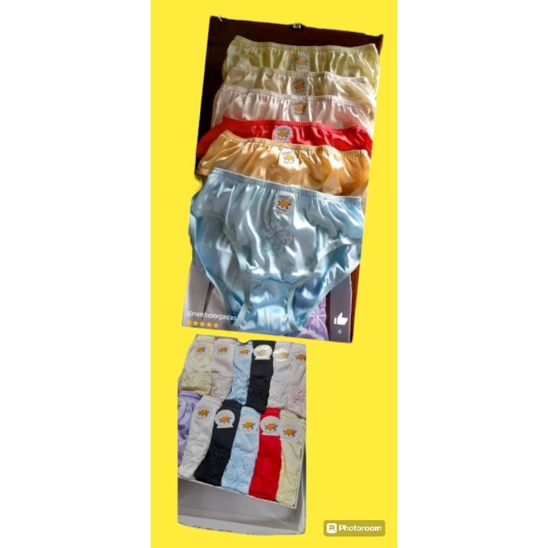 MARITESS BIKINI NYLON PANTY 6PCS OR 12 PCS | Shopee Philippines