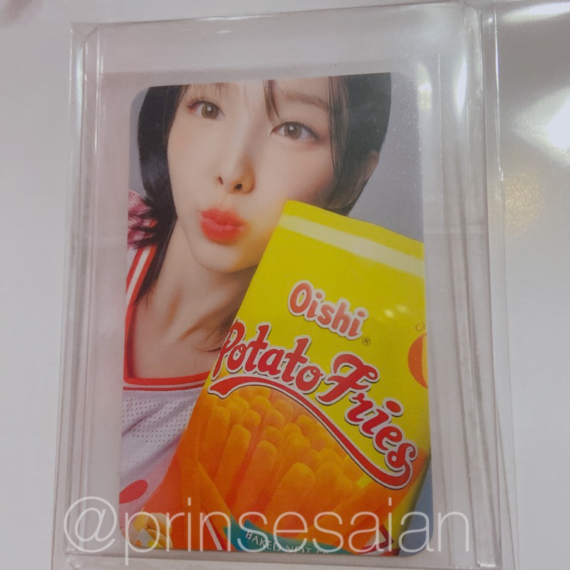 Twice X Oishi Owow Snacktacular Pc Photocards With Toploader Shopee