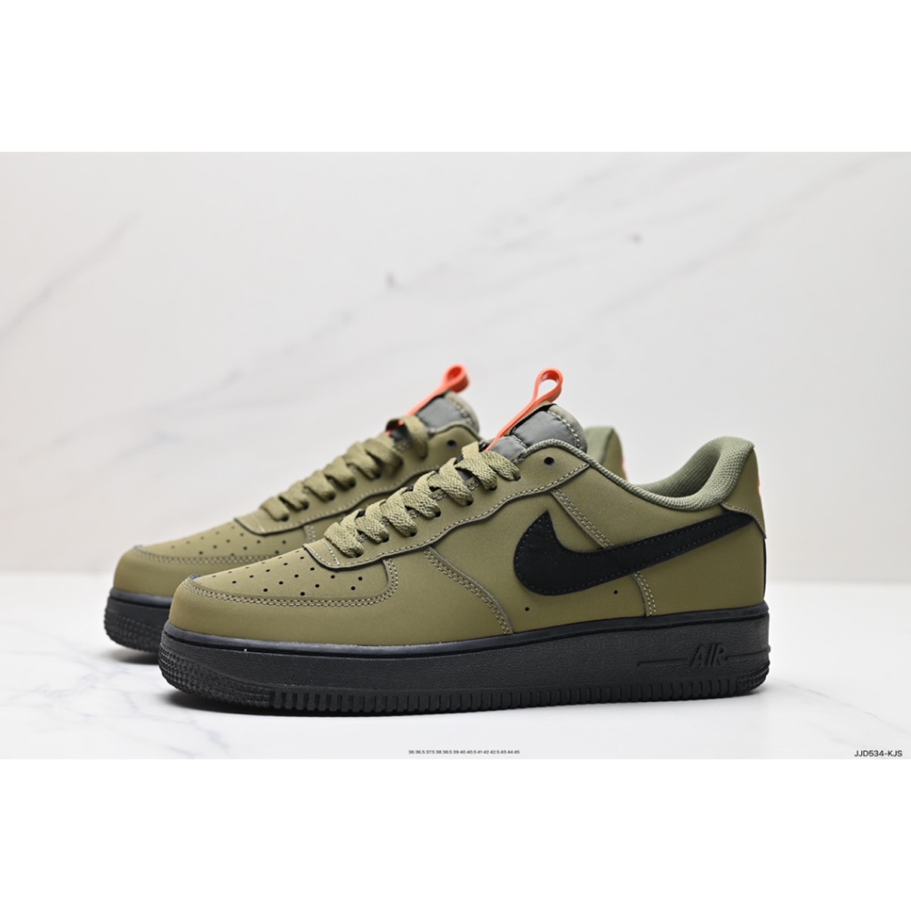 Nike Air Force 1 Low Dark green Casual Sneakers Basketball Shoes ...