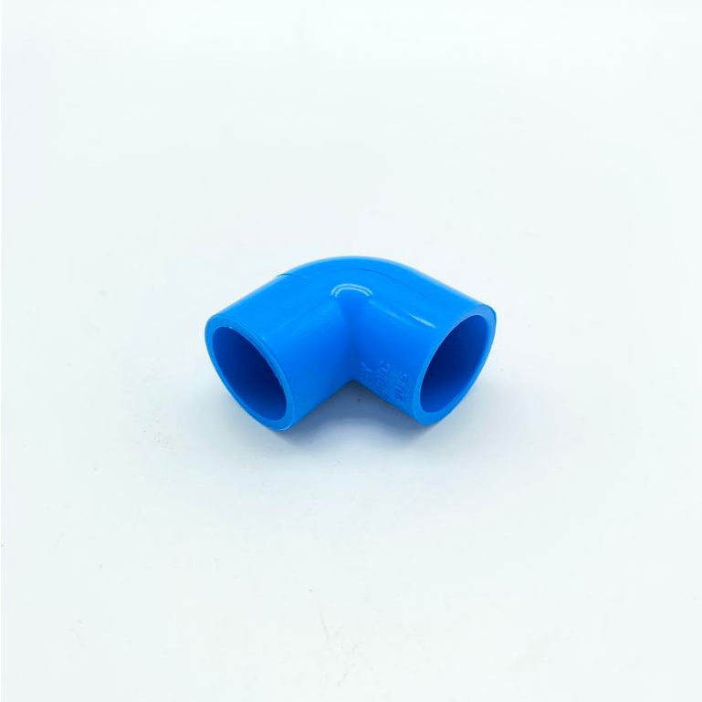 PVC BLUE ELBOW Plain | 3/4 | With Thread | Shopee Philippines