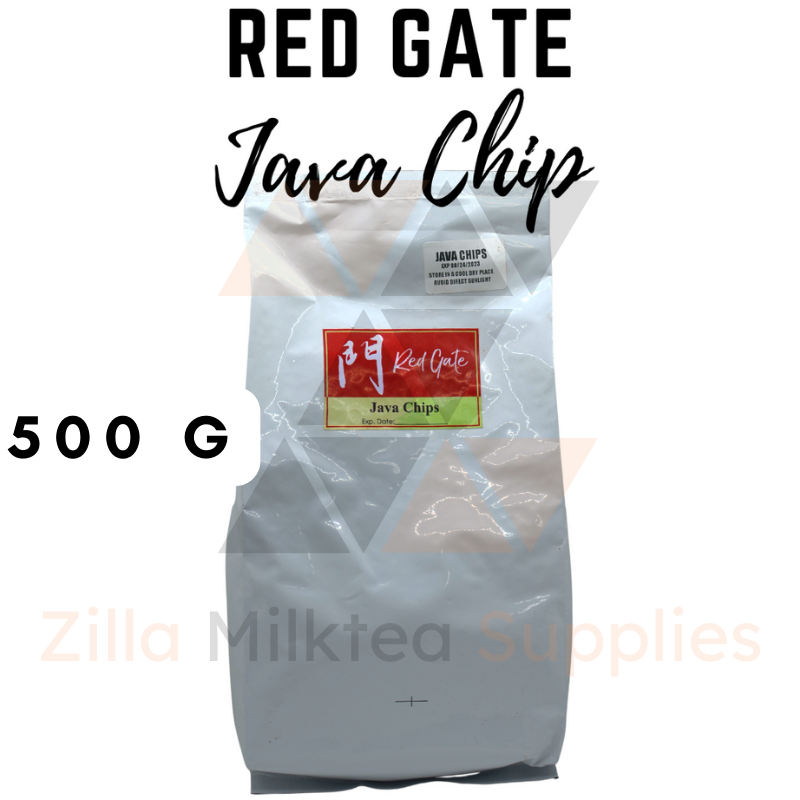 Red Gate Java Chips, Java Chip Premium Powder 1kg and 500g for MilkTea ...