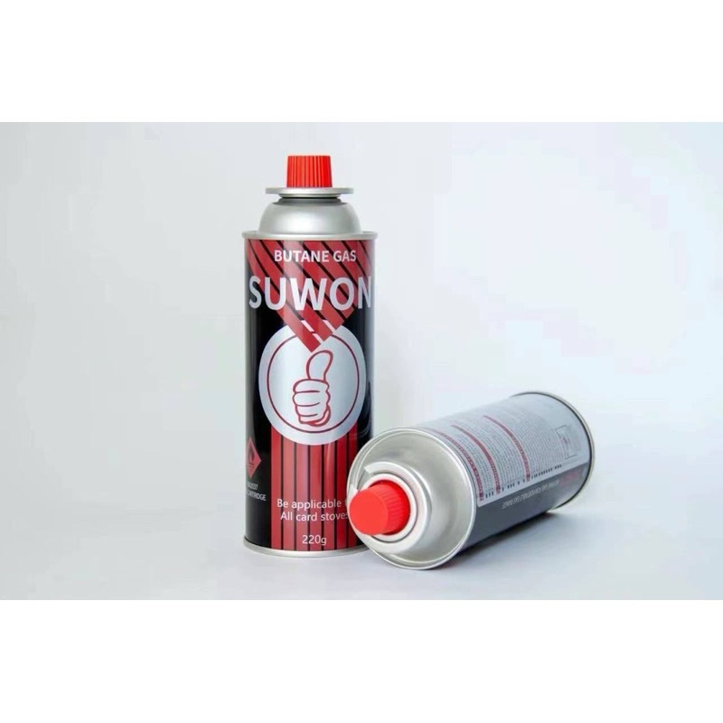 (4pcs) Suwon 220gx4pcs butane gas for portable gas stove 220g Suwon ...