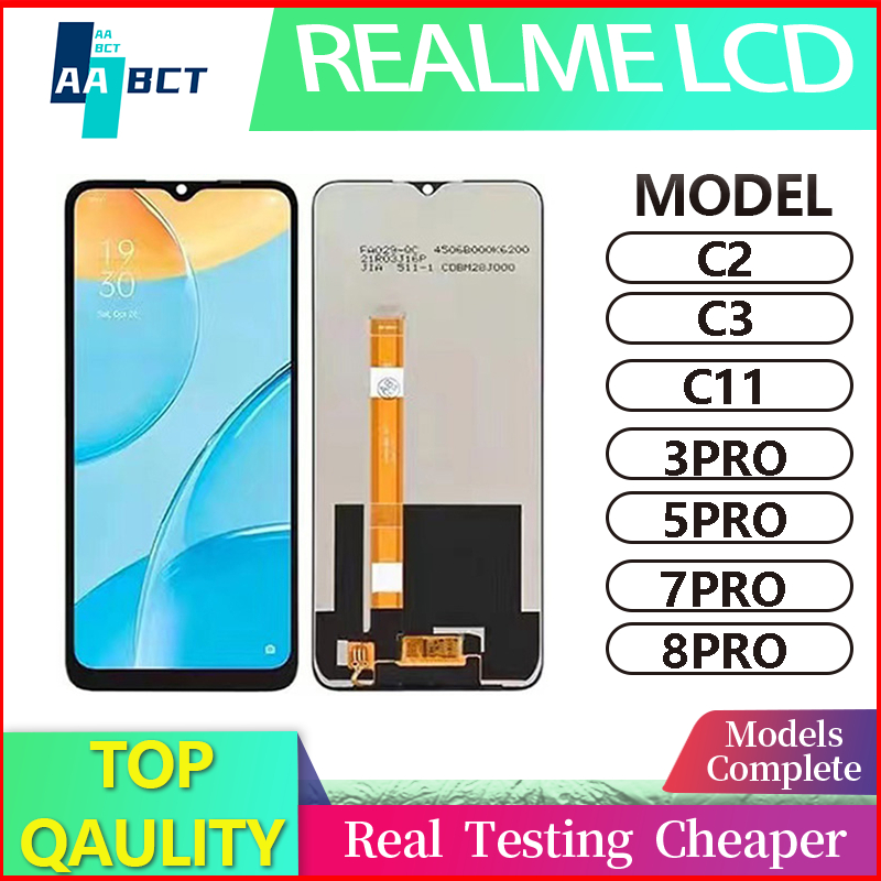 REALME LCD C2 C3 6 7 6I 7I C11 C12 C15 C20 5 PRO 7 PRO 8 PRO C21Y C25Y ...