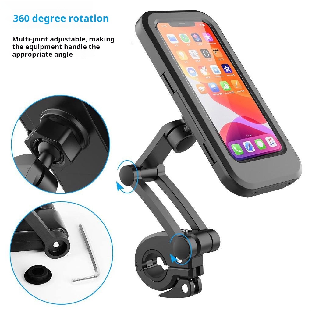 Motorcycle phone holder shopee on sale