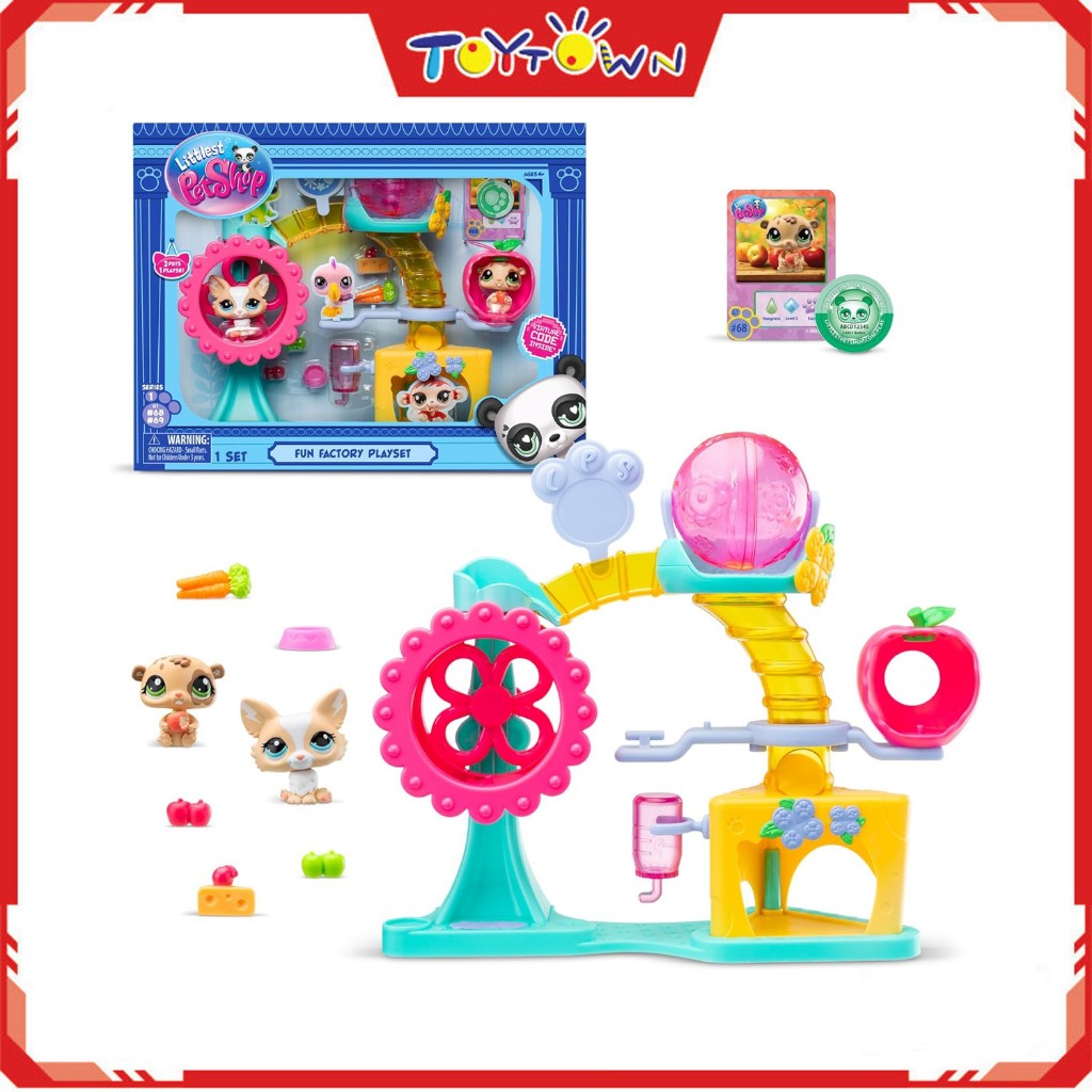 Littlest Petshop - Fun Factory Playset | Shopee Philippines