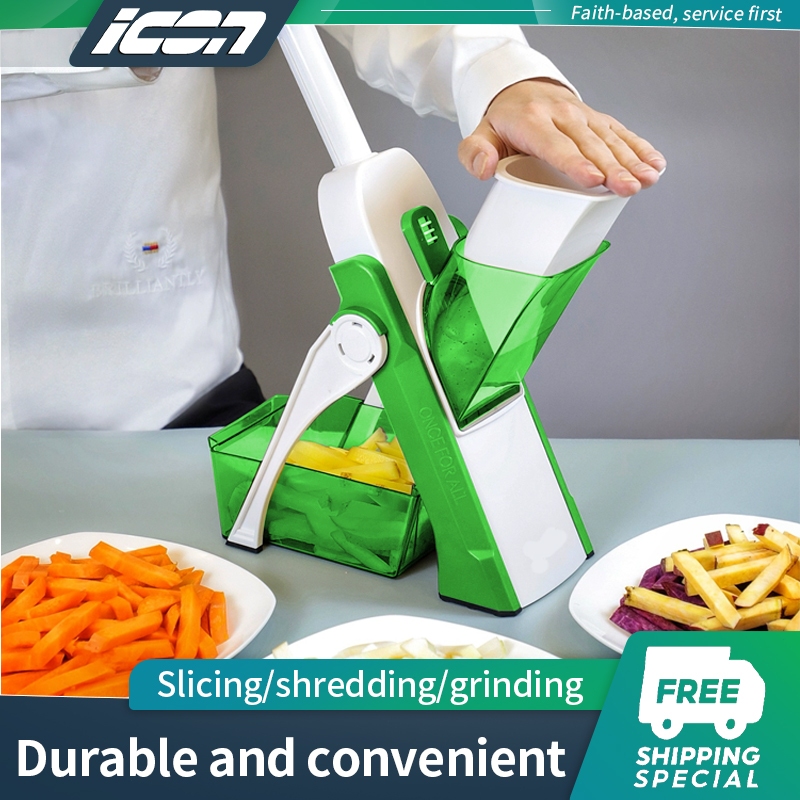 ICON Hand Pressure Vegetable Cutting Machine kitchen Helper Fruit ...