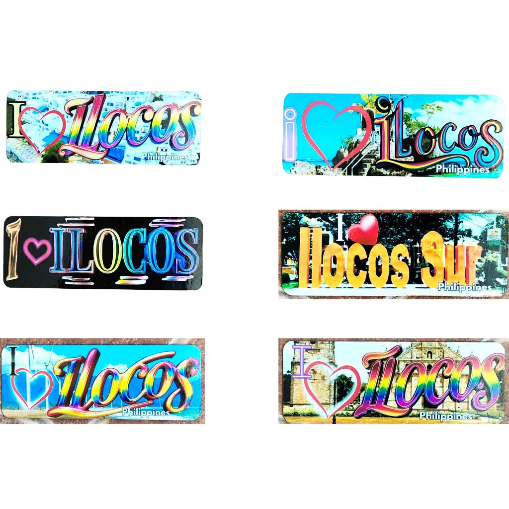 ILOCOS RUBBER REF MAGNET DESIGN | Shopee Philippines